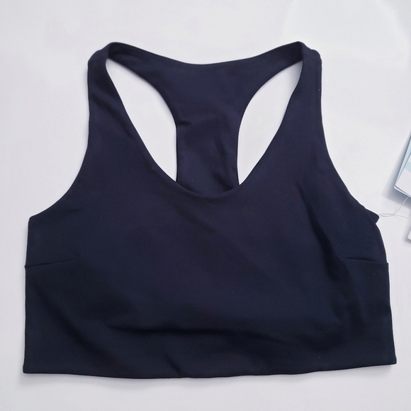 Zella Black Studio Lite Longline Sports Bra - Picture 1 of 4